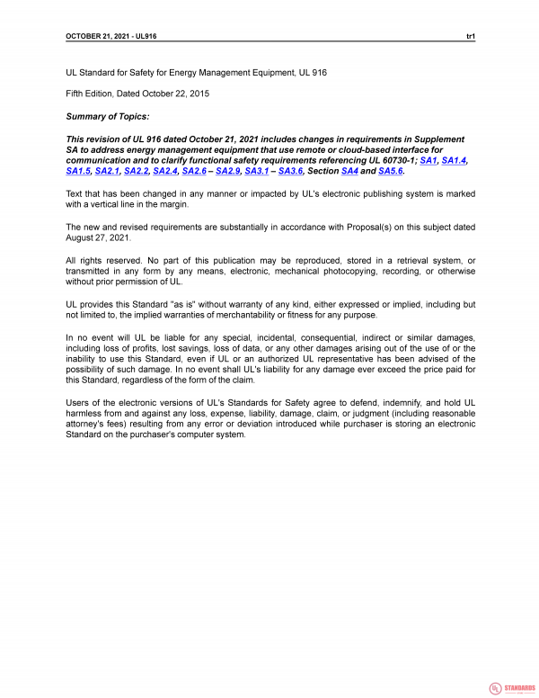 UL 916 PDF UL 916 PDF